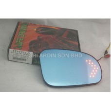 Toyota Wish 09-14 Blue Side Mirror w LED Signal